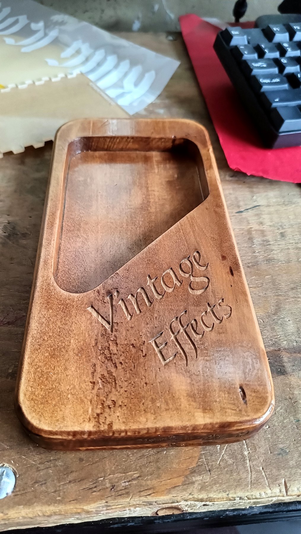 Engraved Valet Tray