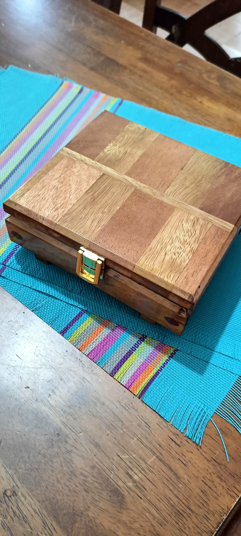 Parquet Keepsake Box