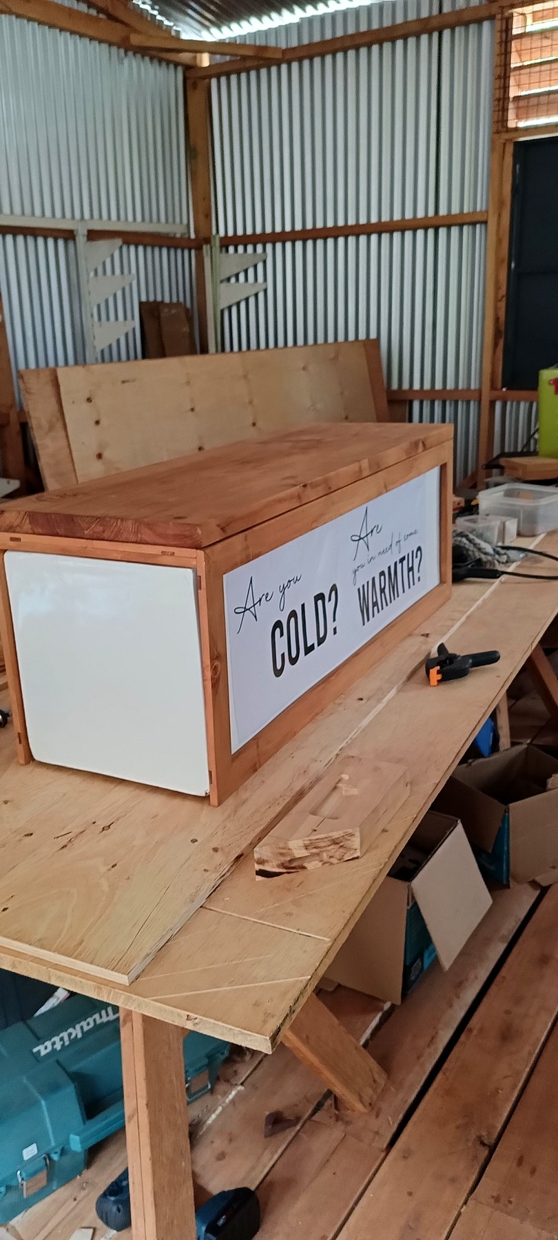 Typography Storage Chest